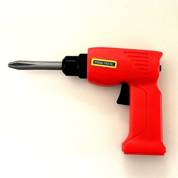 RESERVABLE POWER DRILL KIDS TOY TOOL - Picture 1 of 5
